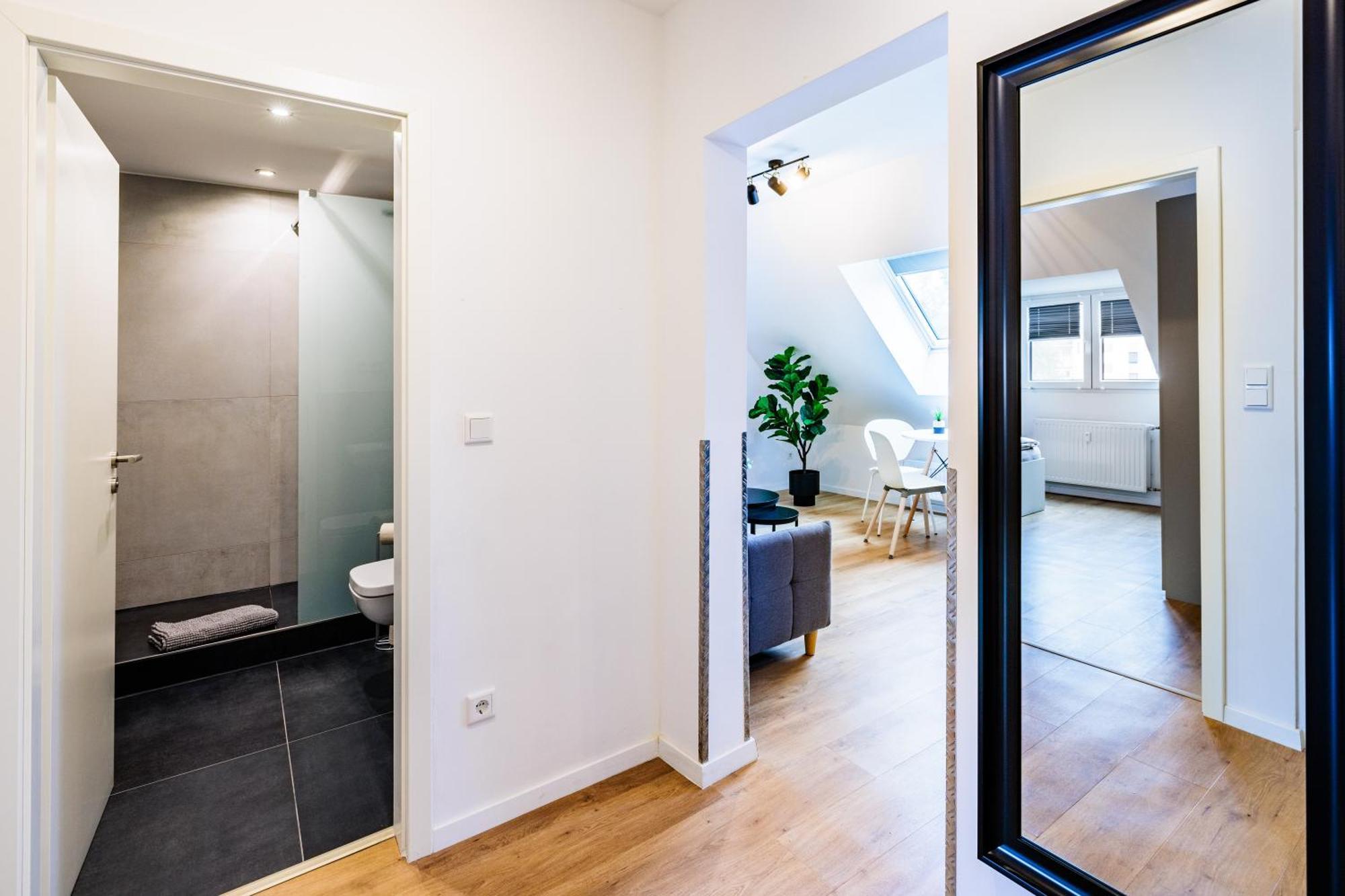 Glueck Auf Appartements Herkulesstrasse Essen Exterior foto